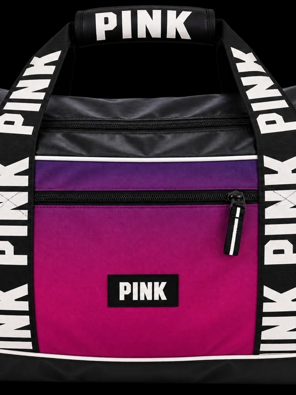 PINK Victoria's Secret Ombre Pink & Purple Tote Bag by PINK Victoria's Secret